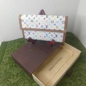 Louis Vuitton, Bags, Louis Vuitton Multicolor International Wallet